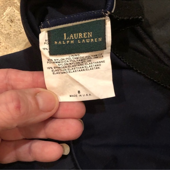 Ralph Lauren Built In Bra One Piece Swimsuit 8 - Picture 2 of 4